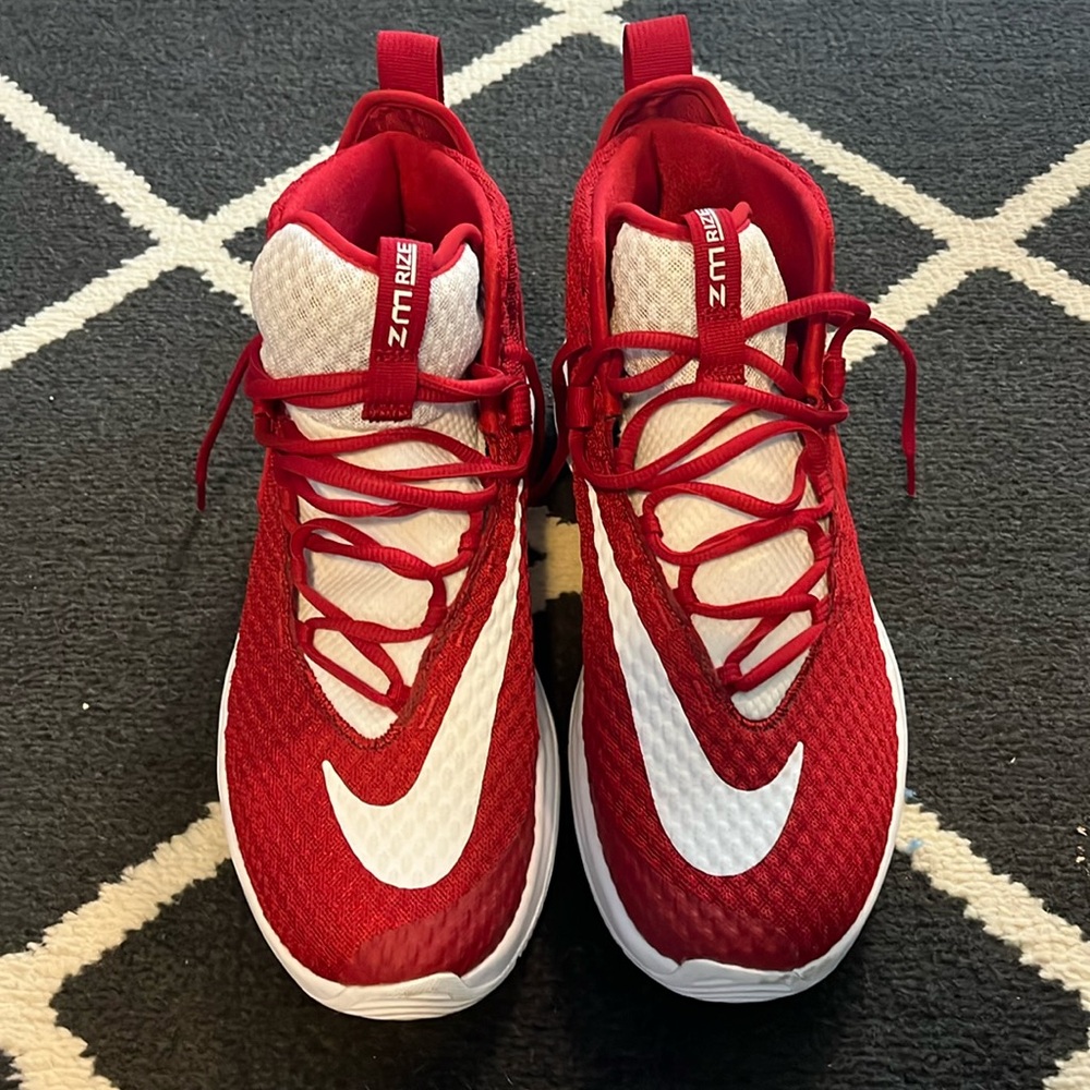 Red Nike High top shoes
